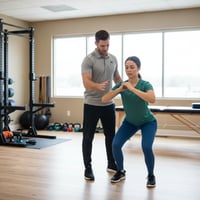 One-on-one physical therapy session in Farmers Branch with licensed therapist providing personalized care to active adult patient