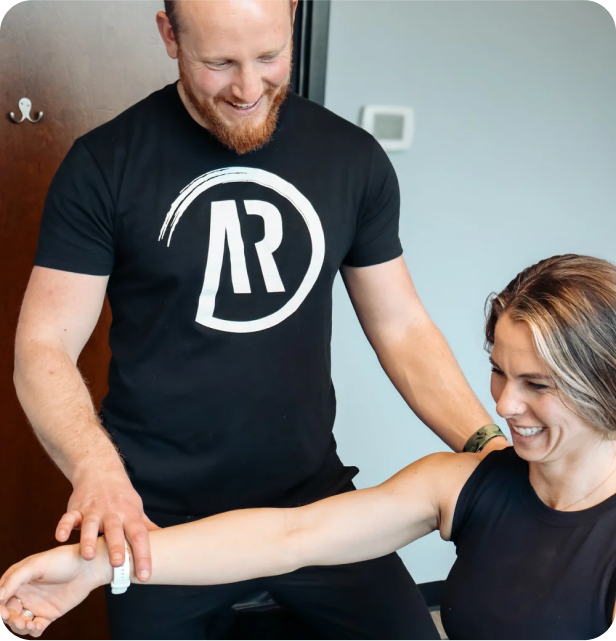 Athlete completing return-to-sport strength testing under physical therapist supervision at a performance physical therapy clinic in Farmers Branch, TX